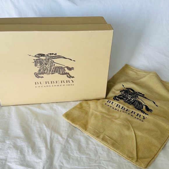 Burberry Prorsum Dark Nickel Leather Platform Heels - Picture 6 of 7